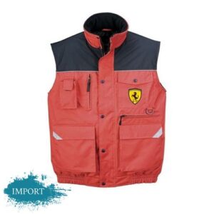 Bodywarmer bi-colore multipoches
