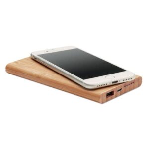 Powerbank en bambou