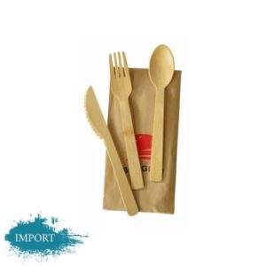 Set de couverts en bambou