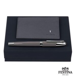 Parure Festina (stylo plume & porte-cartes)