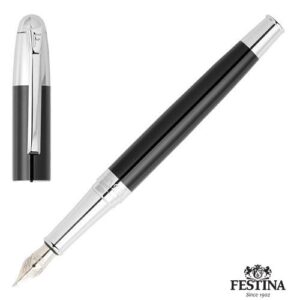 Stylo plume Classicals Chrome Black