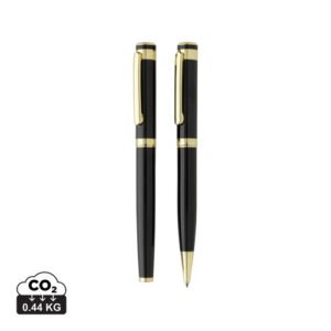 Set de stylos en cuivre recyclé RCS Swiss Peak Luca
