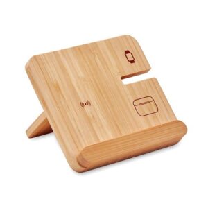 BOOGAR Chargeur sans fil 3 en 1 15W
