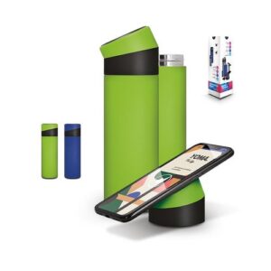 BOUTEILLE GOURDE ISOTHERME 40 cl & SUPPORT TÉLÉPHONE