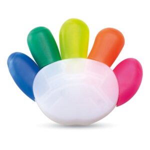 COLORE Surligneur 5 couleurs
