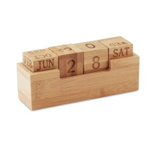 KARENDA Calendrier en bambou