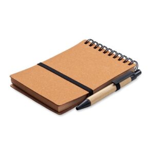 NOTIE Cahier recyclé et stylo à bille