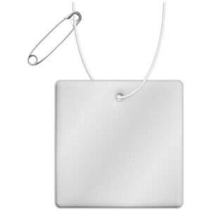 Attache carrée RFX™ H-16 en PVC léger et réfléchissant