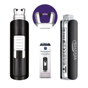 BRIQUET ELECTRONIQUE SANS FLAMME ET SANS COMBUSTIBLE