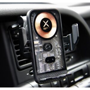 chargeur voiture induction lumineux 15W