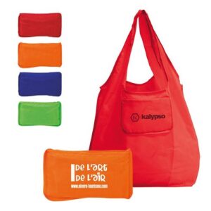 SAC SHOPPING REPLIABLE EN POLYESTER 190T