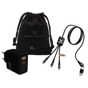 Set câble lumineux et adaptateur 65W