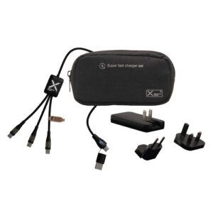 Set de chargement de voyage câble lumineux et adaptateur 65W