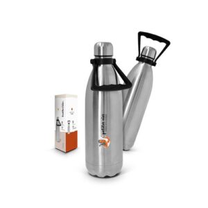 BOUTEILLE GOURDE ISOTHERME DOUBLE-PAROI INOX 1L