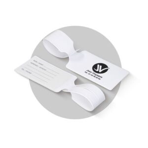 ÉTIQUETTE À BAGAGE EN PVC RECYCLÉ