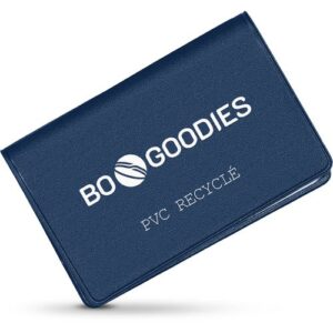 PORTE-CARTE 2 VUES EN PVC RECYCLÉ