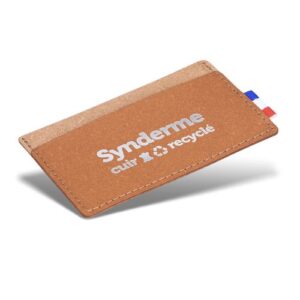 PORTE CARTE EN SYNDERME - MADE IN FRANCE