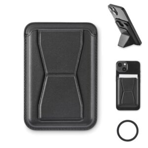 LEAMAG Porte-cartes magnétique en PU