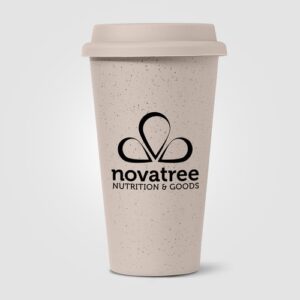 Equator - 265 ml Tumbler en céramique à double paroi avec couvercle en silicone