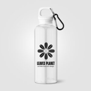 Gourde de vélo Doli, bouchon à vis avec mousqueton, rPET - 500 ml
