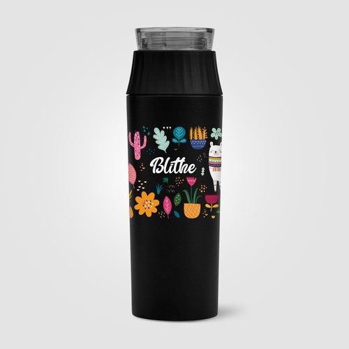 Gourde Majesty à couvercle étanche en acier inoxydable recyclé – 590 ml