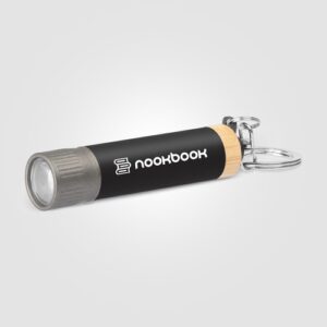 Lampe de poche porte-clés Reborn en aluminium recyclé