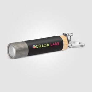 Lampe de poche porte-clés Reborn en aluminium recyclé