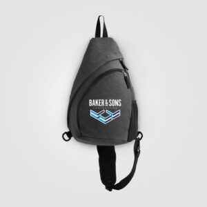 Sac bandoulière Helsinki, nylon rPET, sangle réglable - 15 L