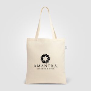 Sac fourre-tout en coton biologique de 140 gsm