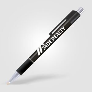 Stylo Astaire chrome avec grip coloré