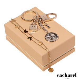 Parure Cacharel Gold (porte-clefs & bracelet)