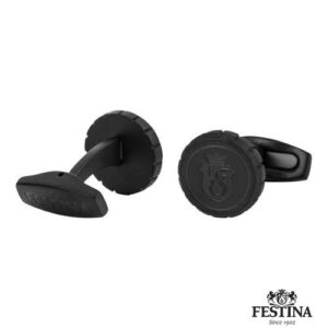 Boutons de manchette Chronobike Matt Black