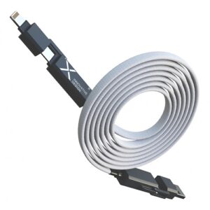 Câble blanc plat magnétique 60W