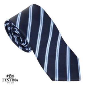 Cravate Soie Prestige Navy