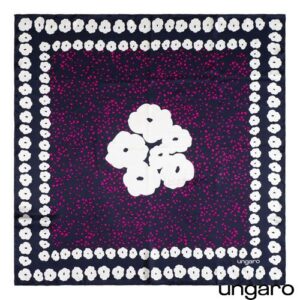 Foulard soie Giada Navy
