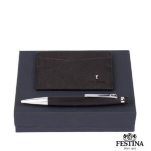 Parure Festina (stylo bille & porte-cartes)