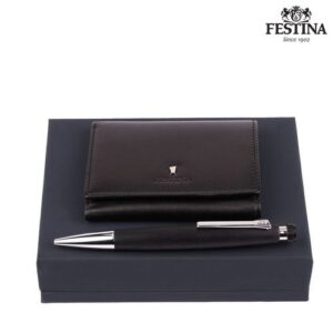 Parure Festina (stylo bille & porte-cartes)