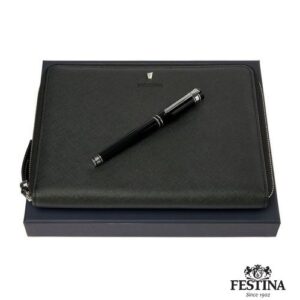 Parure Festina (stylo plume & conférencier A5)