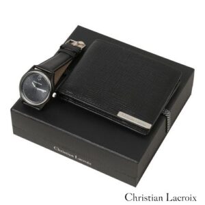 Parure More Black (portefeuille & montre)