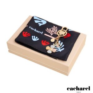 Parure Vivienne (porte-clefs & foulard)
