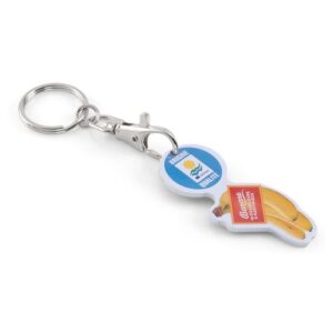 PORTE-CLÉS JETON ALUMINIUM - AT3