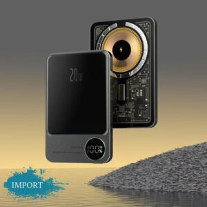 Powerbank à induction aimanté