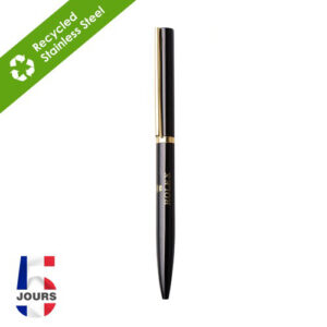Stylo bille Sari Noir/or