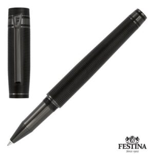 Stylo roller Bold Stripe Black