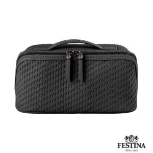 Trousse de toilette Interlace Black