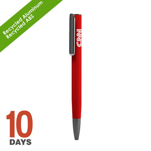 Stylo Absolute Soft-Touch en métal avec pointe stylet et impression multicolore | Cadeaux d'Affaires ADLER