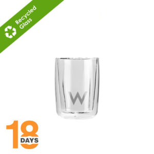 Verre à boire à double paroi, 80 ml - STOCK