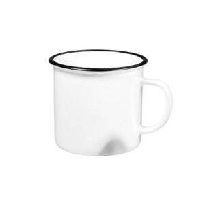 Mug céramique blanche brillante 280ml - ALFRED