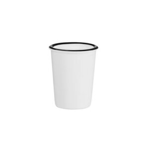 Mug céramique blanche brillante 80ml - CALYPSO