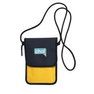 Pochette téléphone polyester recyclé 230g